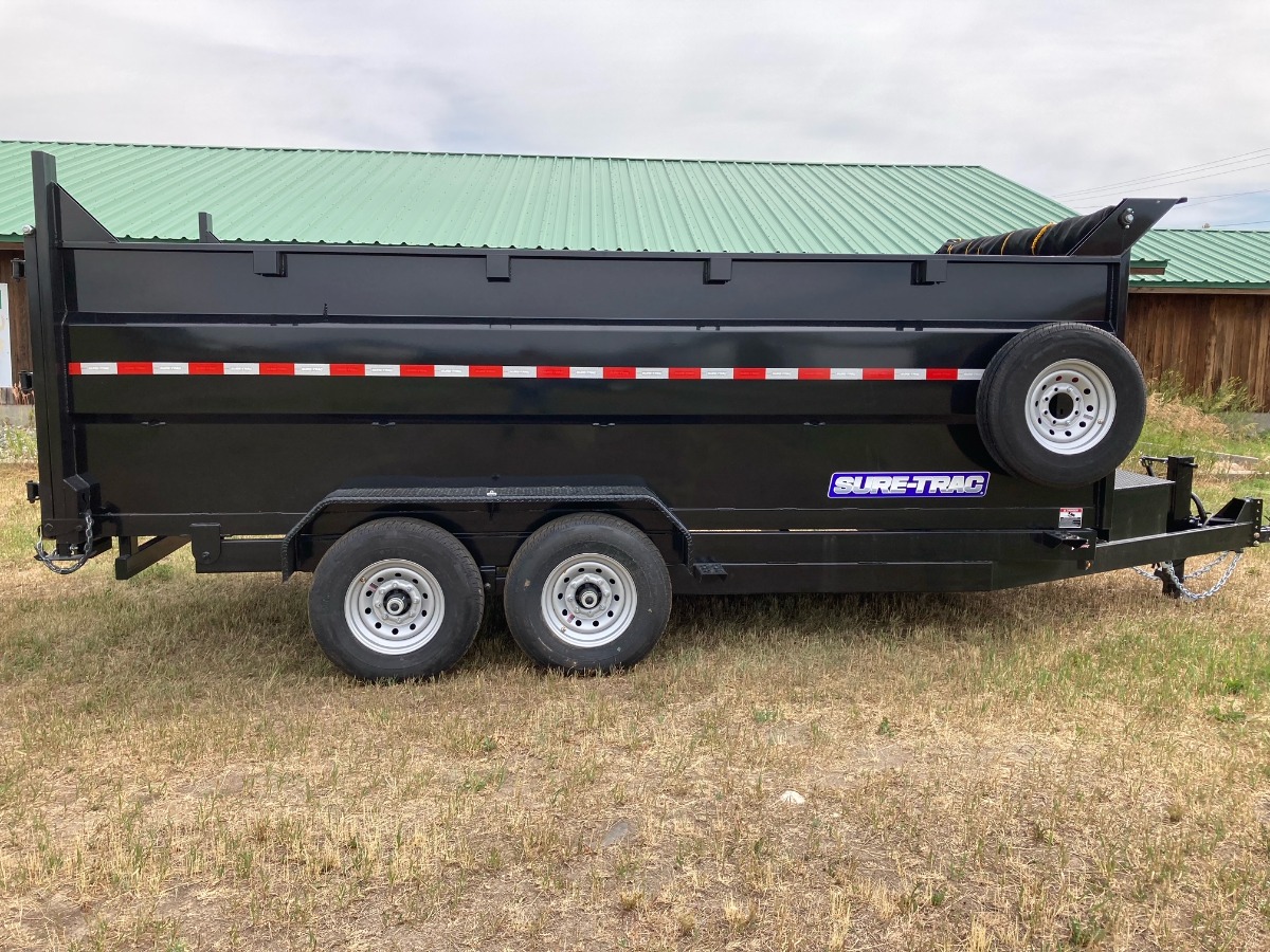 photo of 7 x 16 LoPo Dump with 4' sides