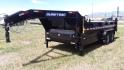 2024 Black SureTrac 7 x 14 LoPro Dump , located at 310 West 1st Ave, Big Timber, MT, 59011, (406) 860-8510, 45.833511, -109.957809 - SURE-TRAC 7 x 14 LO PRO DUMP TRAILER, 14K GVW, TELESCOPIC HOIST, UNDERBODY TOOL STORAGE BOX, STAKE POCKETS ON SIDE, MESH TARP, 110 VOLT BATTERY CHARGER, SIDE STEP, EZ LUBE HUBS, HD SLIPPER SPRING SUSPENSION, 16" RADIAL 10 PLY TIRES, BRAKES BOTH AXLES, SPREADER-BARN DOOR REAR GATE, REAR RAMPS, 10 GA - Photo#7