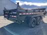 2025 Black SureTrac 7 x 14 LoPro Dump , located at 310 West 1st Ave, Big Timber, MT, 59011, (406) 860-8510, 45.833511, -109.957809 - SURE-TRAC 7 x 14 HD LO PRO DUMP TRAILER, 14K GVW, TELESCOPIC HOIST, UNDERBODY TOOL STORAGE BOX, STAKE POCKETS ON SIDE, MESH TARP, 110 VOLT BATTERY CHARGER, SIDE STEP, EZ LUBE HUBS, HD SLIPPER SPRING SUSPENSION, 16" RADIAL 10 PLY TIRES, BRAKES BOTH AXLES, SPREADER-BARN DOOR REAR GATE, REAR RAMPS, 10 - Photo#14