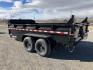 2025 Black SureTrac 7 x 14 LoPro Dump , located at 310 West 1st Ave, Big Timber, MT, 59011, (406) 860-8510, 45.833511, -109.957809 - SURE-TRAC 7 x 14 HD LO PRO DUMP TRAILER, 14K GVW, TELESCOPIC HOIST, UNDERBODY TOOL STORAGE BOX, STAKE POCKETS ON SIDE, MESH TARP, 110 VOLT BATTERY CHARGER, SIDE STEP, EZ LUBE HUBS, HD SLIPPER SPRING SUSPENSION, 16" RADIAL 10 PLY TIRES, BRAKES BOTH AXLES, SPREADER-BARN DOOR REAR GATE, REAR RAMPS, 10 - Photo#2