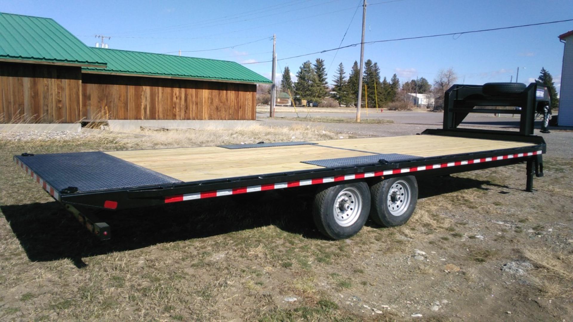 2025 Blk SureTrac 81/2 x 24 LoPro Power Tilt , located at 310 West 1st Ave, Big Timber, MT, 59011, (406) 860-8510, 45.833511, -109.957809 - SURE-TRAC 81-2 X 24 LOW PROFILE POWER TILT DECKOVER TRAILER W- DUAL RAM HOIST, 2 - 7K AXLES W- BRAKES AND EZ LUBE HUBS(15K GVW), 16"-10 PLY RADIAL TIRES, 12K JACK, SPARE TIRE CARRIER, LED LIGHTS, ADJUSTABLE 2 5-16 COUPLER, HD SLIPPER SPRING SUSPENSION, DEEP CYCLE MARINE BATTERY, PRESSURE TREATED WOO - Photo#2