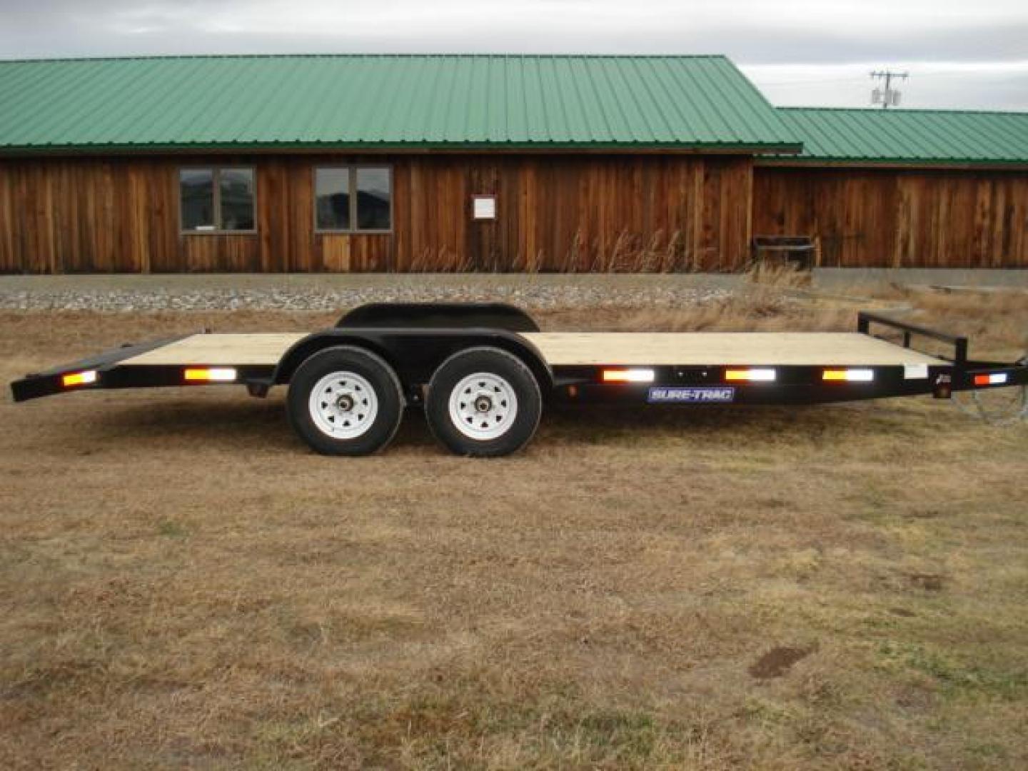 2025 Black 7 x 20-10K Car Hauler , located at 310 West 1st Ave, Big Timber, MT, 59011, (406) 860-8510, 45.833511, -109.957809 - Photo#0